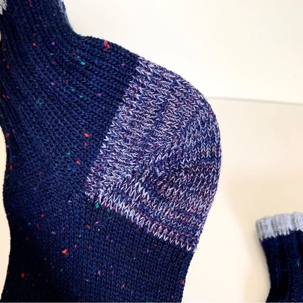 NWOT Rainbow confetti socks